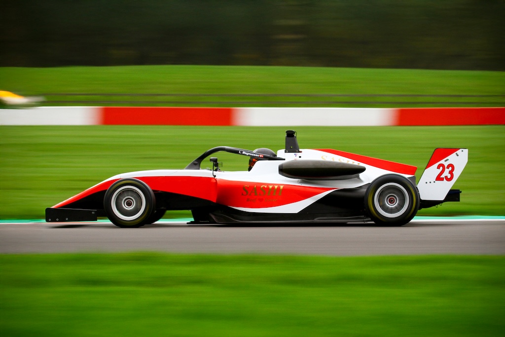 Nyt talent på vej: Luca Magnussen debuterer i britisk formelserie.
(Foto: Fortec Motorsports)